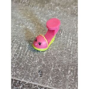 Shopkins moose mini pink heel shoe toy figure